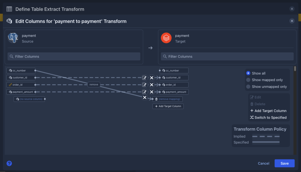 Stream data with SymmetricDS to Databricks